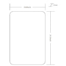 Renna Modern White Wall Mirror