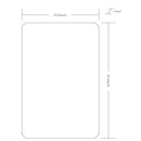 Renna Modern White Wall Mirror