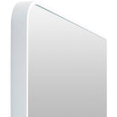 Renna Modern White Wall Mirror
