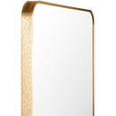 Shantaya Modern Gold Wall Mirror