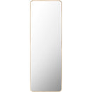 Shantaya Modern Gold Wall Mirror