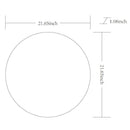Jarron Modern White Wall Mirror