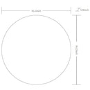 Jarron Modern White Wall Mirror