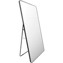 Jackline Modern Black Wall Mirror