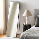 Jackline Modern Black Wall Mirror