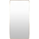 Jackline Modern Gold Wall Mirror