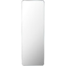 Jackline Modern Metallic Silver Wall Mirror