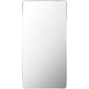 Jackline Modern Metallic Silver Wall Mirror