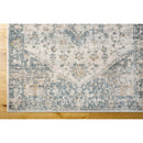 Ranee Traditional Denim/Charcoal Area Rug