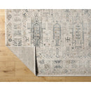 Marah Traditional Charcoal/Light Gray Area Rug
