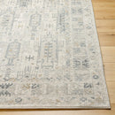 Marah Traditional Charcoal/Light Gray Area Rug