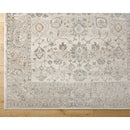 Johney Traditional Light Gray Area Rug