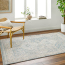 Dakesha Traditional Medium Gray/Beige Area Rug