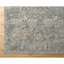 Flint Traditional Slate/Light Beige Area Rug