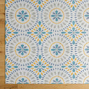 Devorah Coastal Light Gray/Dark Teal Area Rug