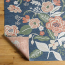 Kyesha Coastal Navy Area Rug