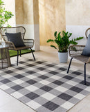 Verena Coastal Charcoal Area Rug