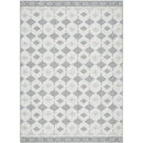 Aryan Modern Light Gray Area Rug