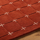 Richad Modern Rust Area Rug