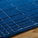 Darlena Modern Dark Blue Area Rug