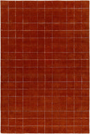 Nasreen Modern Rust Area Rug