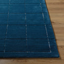 Isai Modern Deep Teal Area Rug