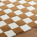 Branch Modern Medium Brown Area Rug