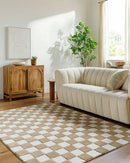 Branch Modern Brown Area Rug