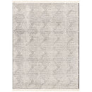 Otha Modern Ivory/Black Area Rug
