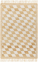 Kamey Cottage Tan/Light Silver Area Rug - Becki Owens x Livabliss
