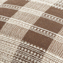 Myrna Dark Brown Pillow Cover - Becki Owen x Livabliss