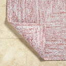 Laquasha Cottage Ivory/Garnet Area Rug