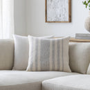 Higginson Light Silver Pillow Cover