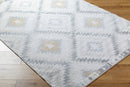 Kwartier Rustic Medium Gray Area Rug