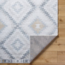 Kwartier Rustic Medium Gray Area Rug