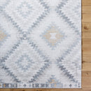 Kwartier Rustic Medium Gray Area Rug