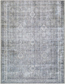Fisher Traditional Black Washable Area Rug