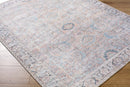 Kearstin Traditional Tan Washable Area Rug