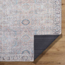 Kearstin Traditional Tan Washable Area Rug