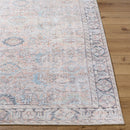 Kearstin Traditional Tan Washable Area Rug
