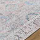 Kearstin Traditional Tan Washable Area Rug