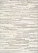 Shone Modern Light Gray/Medium Brown Area Rug