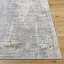 Rollie Modern Charcoal/Light Brown Area Rug