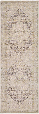 Sandrea Traditional Light Brown Area Rug