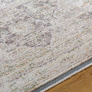 Sandrea Traditional Light Brown Area Rug