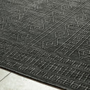 Benjaman Bohemian Black Area Rug