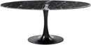 Cristela Black Dining Table