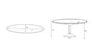 Cristela Black Dining Table