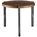Ranald Brown/Black End Table