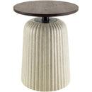 Sherise Dark Brown End Table